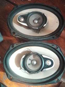 Pioneer TS-A6959 vintage car speakers