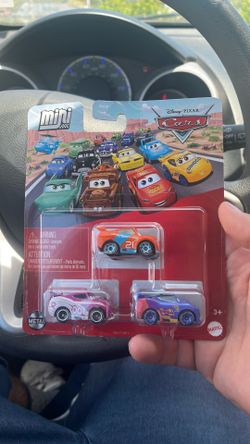 Disney Pixar cars diecast mini 3 pack