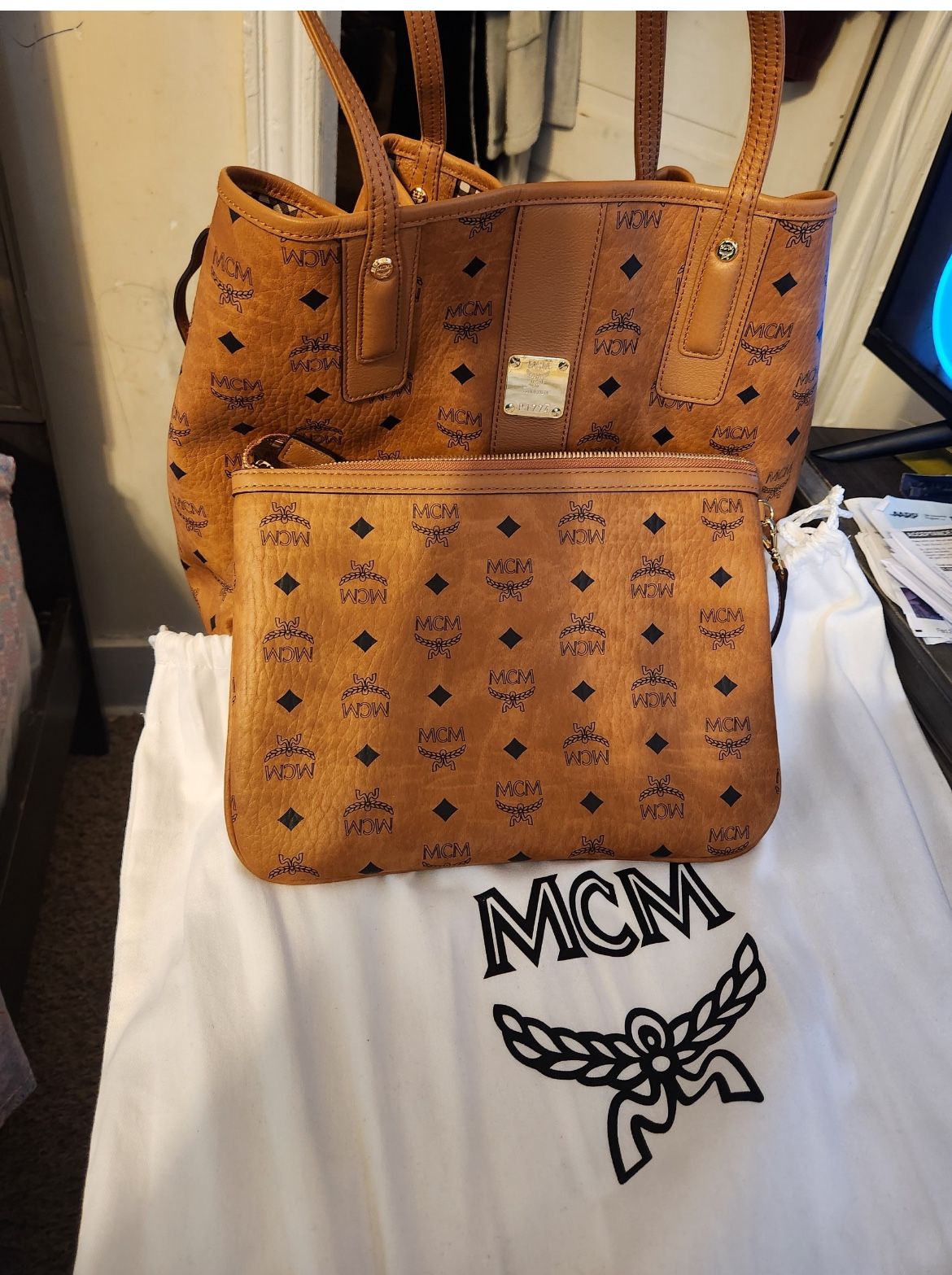 MCM tote bag And Small Bag 