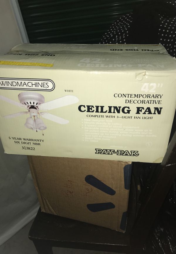 Ceiling Fan New In Box For Sale In Gresham Or Offerup
