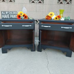 Beautiful Vintage Nightstands