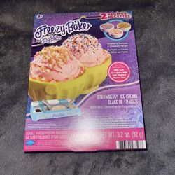 Easy Bake Freezy Bake Strawberry Ice Cream Refill Mix Hasbro