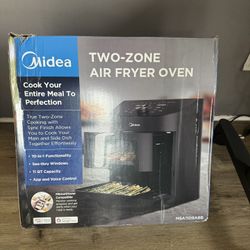 MIDEA TWO-ZONE AIR FRYER OVEN
