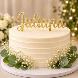 ✨ Custom 3D Printed Name Cake Topper ✨
Add a personalized touch to your celebration with a custom name cake topper made to order. Perfect for birthda