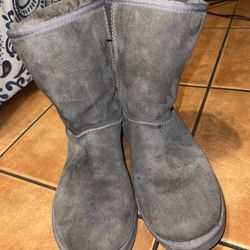 Short Gray Ugg Boots 