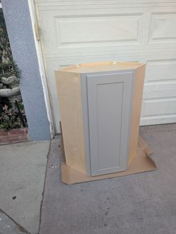 Wall Corner Cabinet! New! Light Grey Shaker! 20 Available! $95 Each