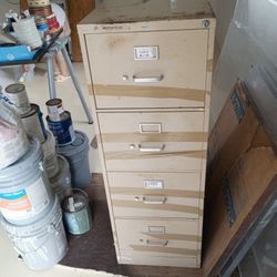 Office Image File Cabinet Good Shape  52"X26.5 Deep 18"wide