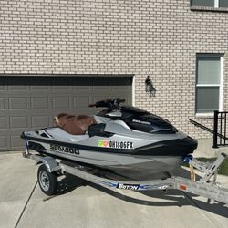 2019 Seadoo Gtx 300 Limited Jetski With Trailer