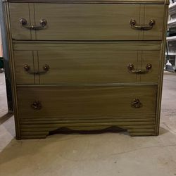 1970’s Era Short Wooden Dresser
