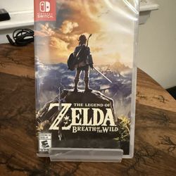 Zelda Breath Of The Wild Sealed Nintendo Switch