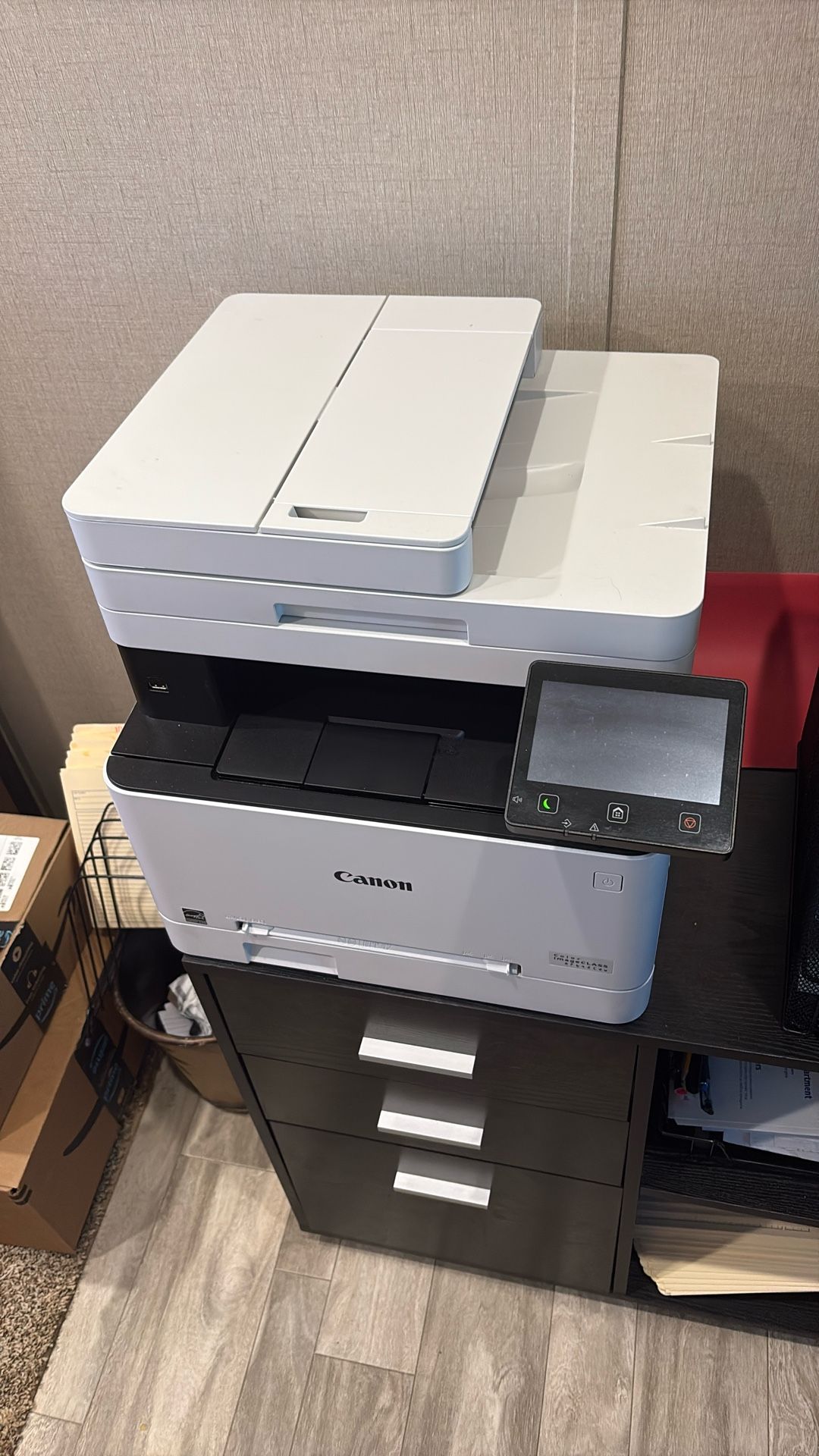 Cannon, laser, color, copier, fax scanner image class year and a half old like New