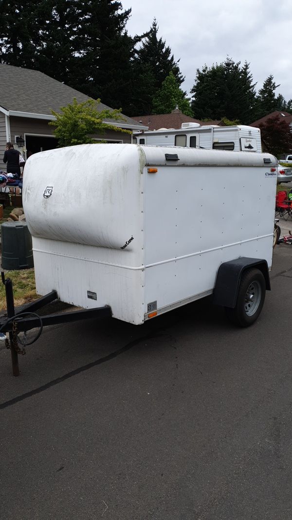 Wells Cargo 5x9 enclosed trailer for Sale in Gresham, OR OfferUp