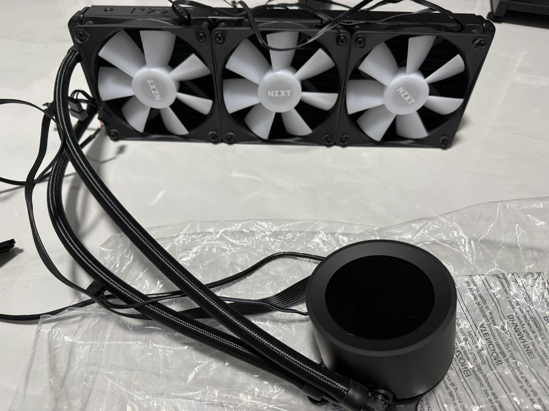 NZXT Kraken Elite RGB 360 AIO CPU liquid cooler 