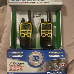 Brand New! Midland X-TALKER T61VP3 two-way radios