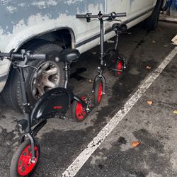 two Electric Bicycles Jetson Whit Chargers they Might Need the Battery’s $400 