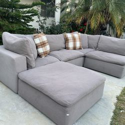 Luxury Modular Sectional Sofa Set – Like New Condition