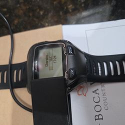 Garmin Forerunner 910XT GPS multisport watch. 