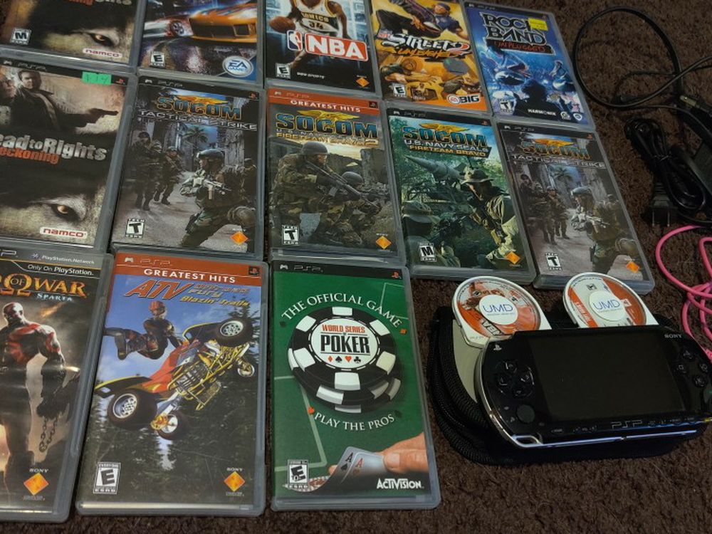 PSP Original w/ Games