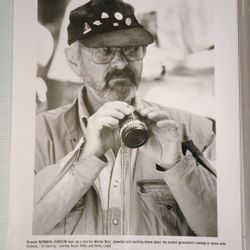 In Country Movie Director Norman Jewison Promo Still 8x10 Glossy Black and White Photo Vintage Collectible