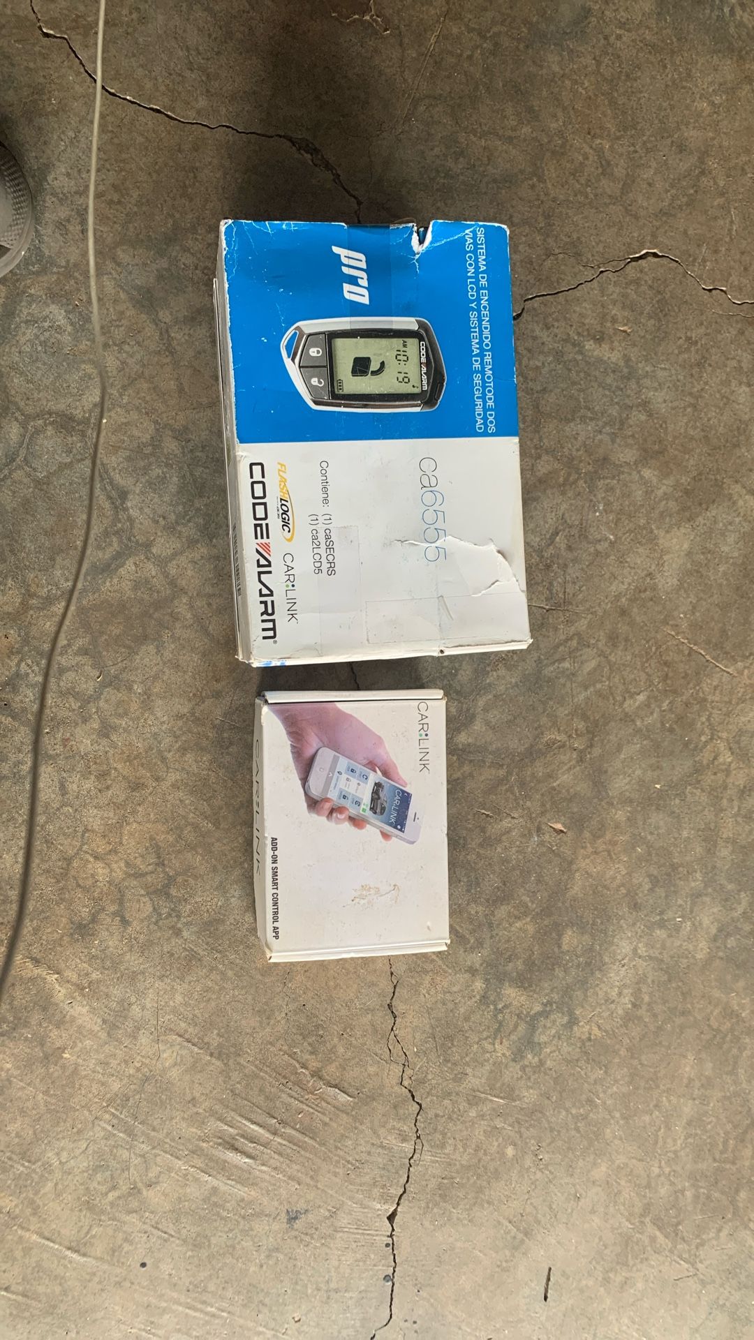 Complete Remote Start Alarm With Car Link Module so that you may start your car with your phone and track