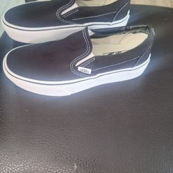 Womens 6.5  Slip On Vans 