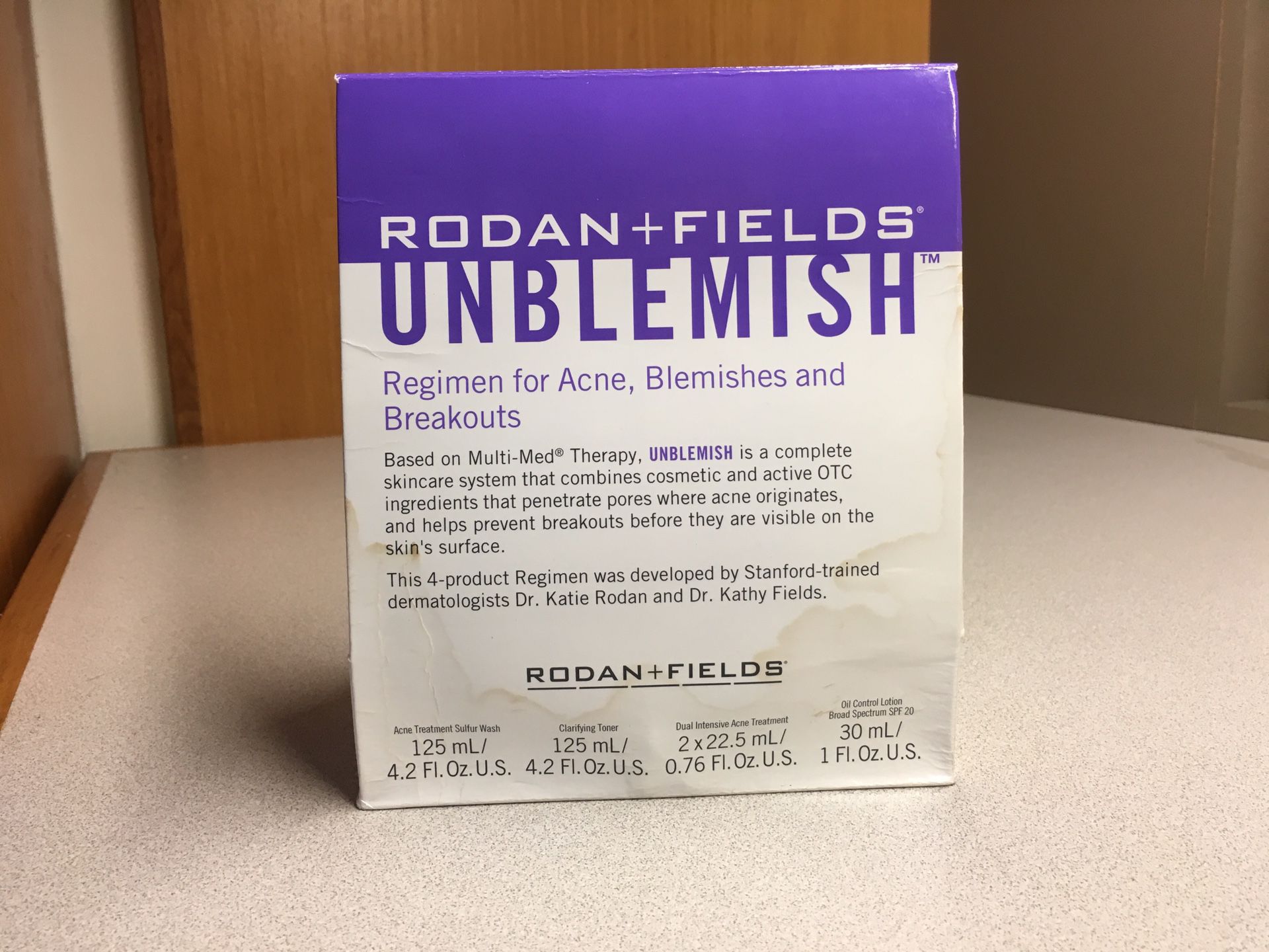 Rodan and Fields Unblemish Acne Treatment