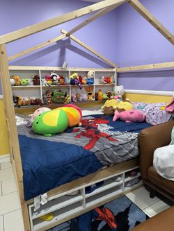 Full Bed With Mattress 1 Week Old !