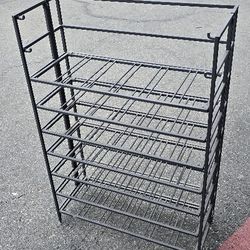 Metal Wine Bottle Rack