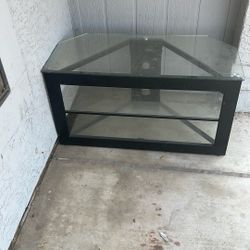 Glass Game Console Table