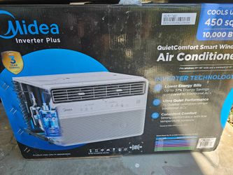 Midea Inverter Plus 10,000 BTU Smart Window AC