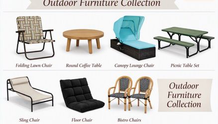 Outdoor Furniture NOT FREE