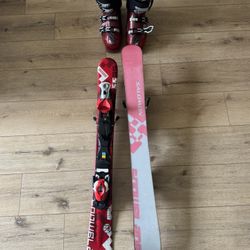 Ski Blades and boots