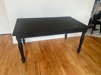 Dining table and chairs