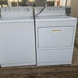Washer And Gas Dryer Brand Kenmore Heavy Duty Everything Works 3 Months Of Guarantee 