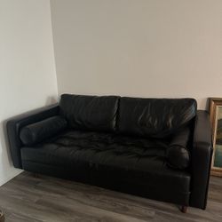 72” Leather Article Sven Sofa (Lightly Used)