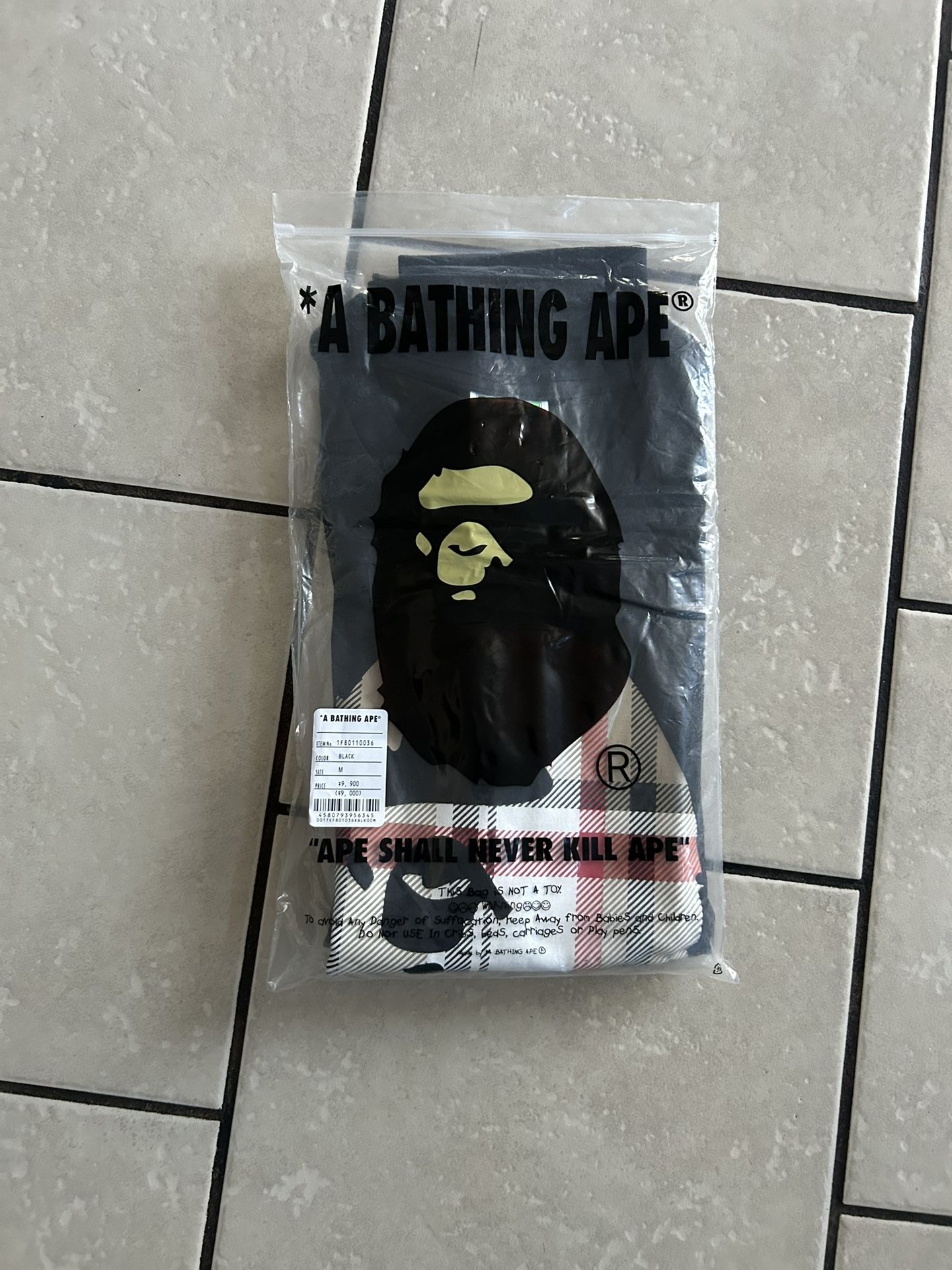 Bape Burberry