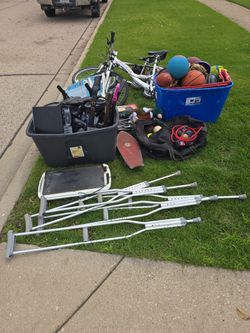 FREE Sports stuff electronics small appliances