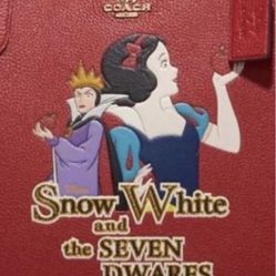 Disney X Coach Snowwhite/EvilQueen tote bag