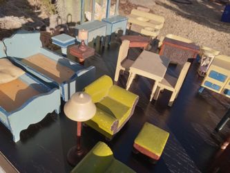 Vintage Dollhouse Furniture