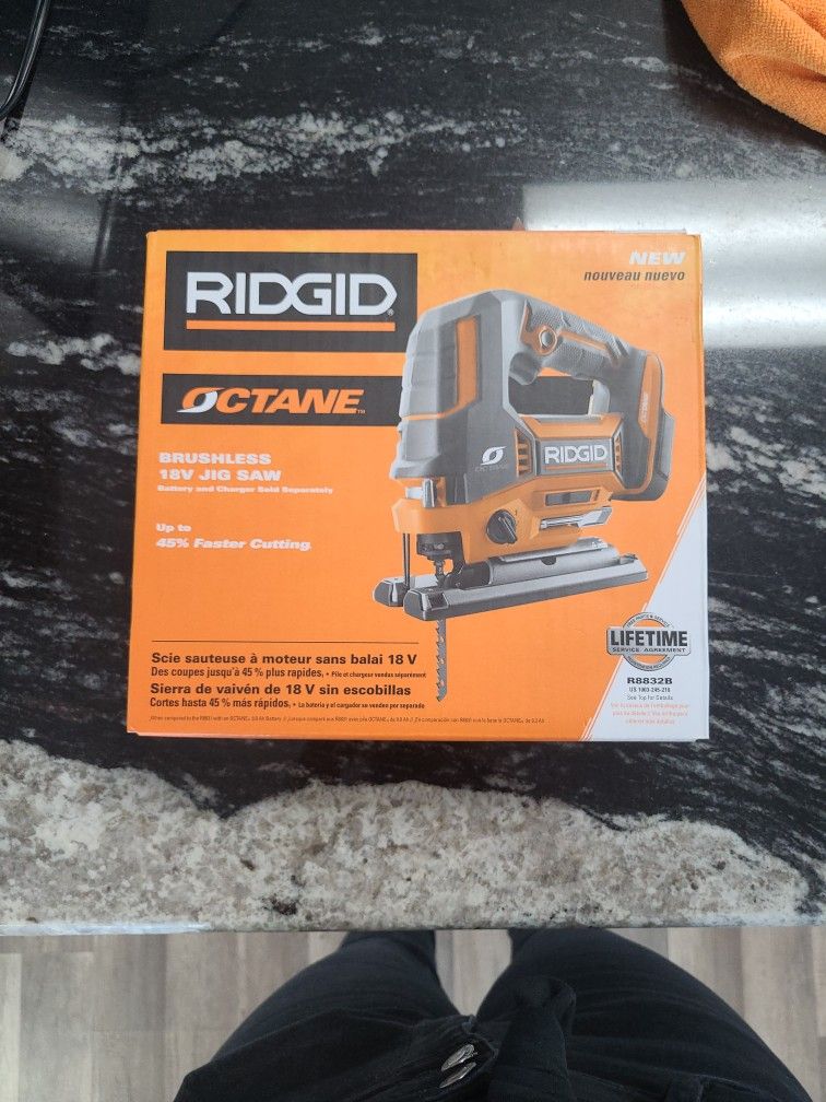 Ridgid Octane Brushless Jigsaw