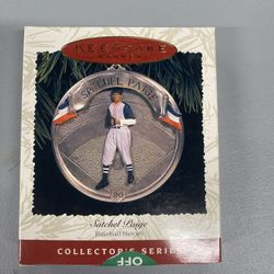 1996 Keepsake Ornament Satchel Paige
