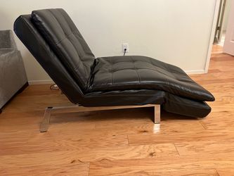 Convertible Tri-Fold Sleeper Chair Fainting Couch