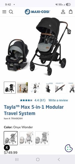 Max Cosi Tayla 5-in-1 Modular Travel System Brand New Factory Sealed