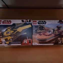 2 Lego Star Wars Sets Never Opened