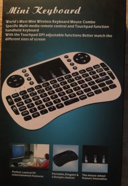 Mini Keyboard for PC Ps3 Ps4 Xbox One 360 Cable TV Smart New