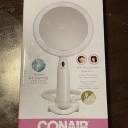 Conair 3X Magnification Mirror With Led Lights