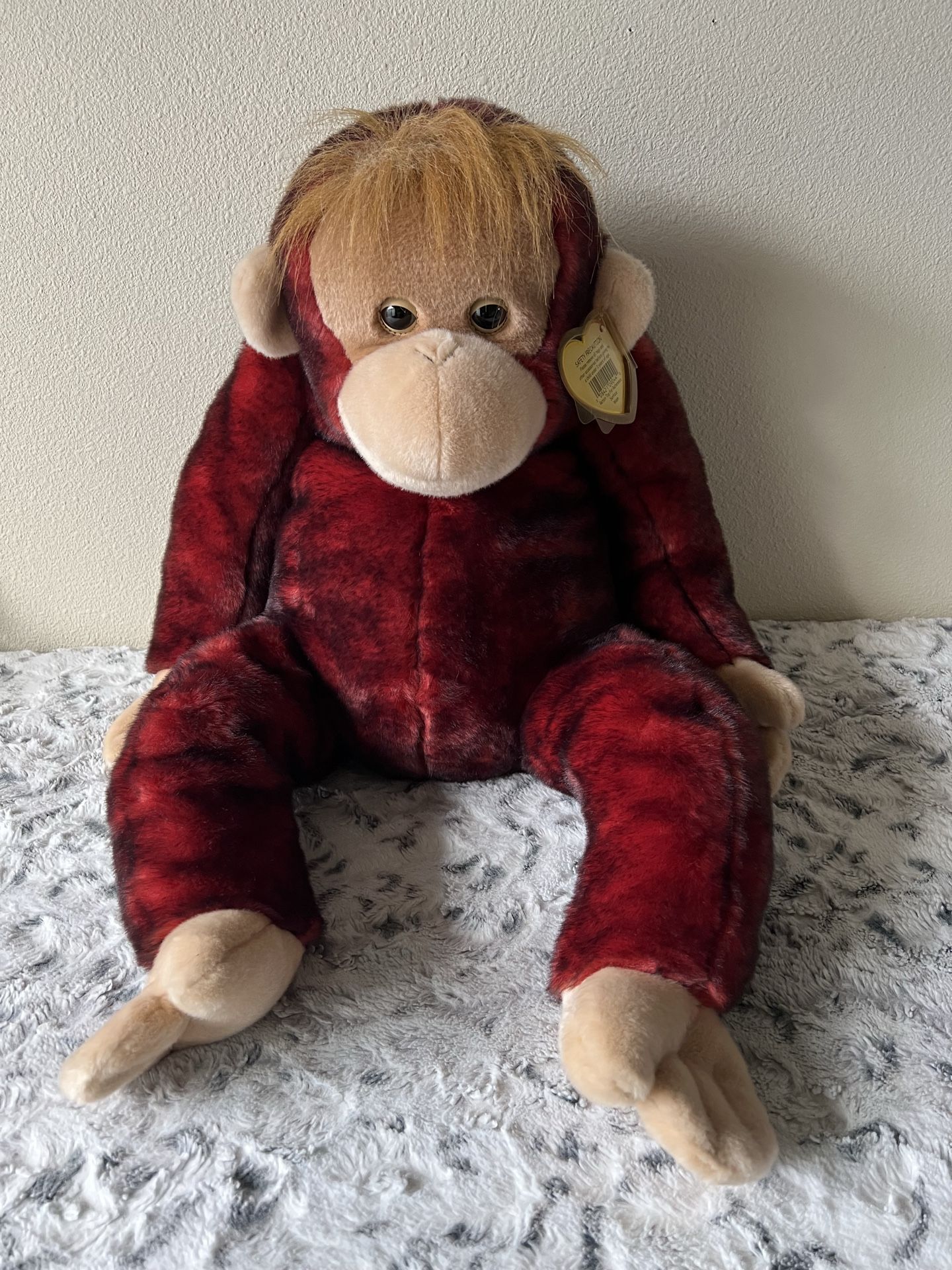 NWT TY Schweetheart (orangutan) XLG Buddy