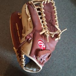12.75 Rawlings Gold Glove Elite Baseball Glove Broken In Left Hand Throw 