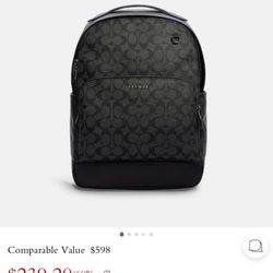Coach Backpack