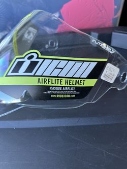Icon Airflite Helmet Shields $50